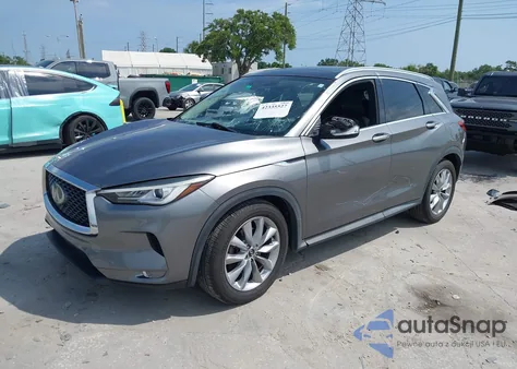 2019 Infiniti Qx50 Luxe z USA, uszkodzony, nr VIN 3PCAJ5M16KF138258